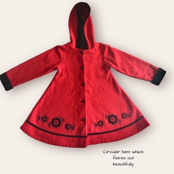 COPPER KEY GIRLS EMBROIDERED COAT - Picture 6 of 12